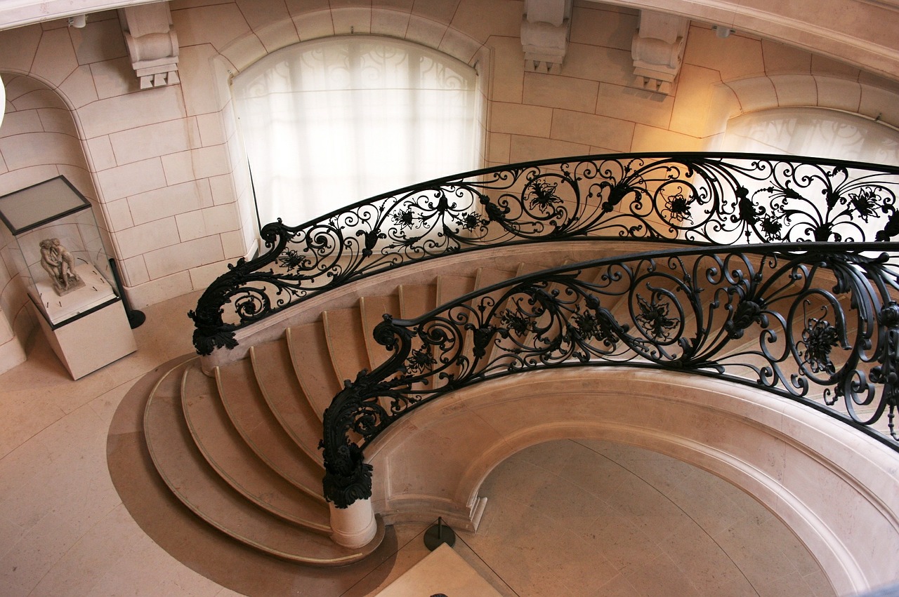 Laiptai, Art Nouveau, Mažas Rūmai, Paryžius, Prancūzija, Nemokamos Nuotraukos,  Nemokama Licenzija