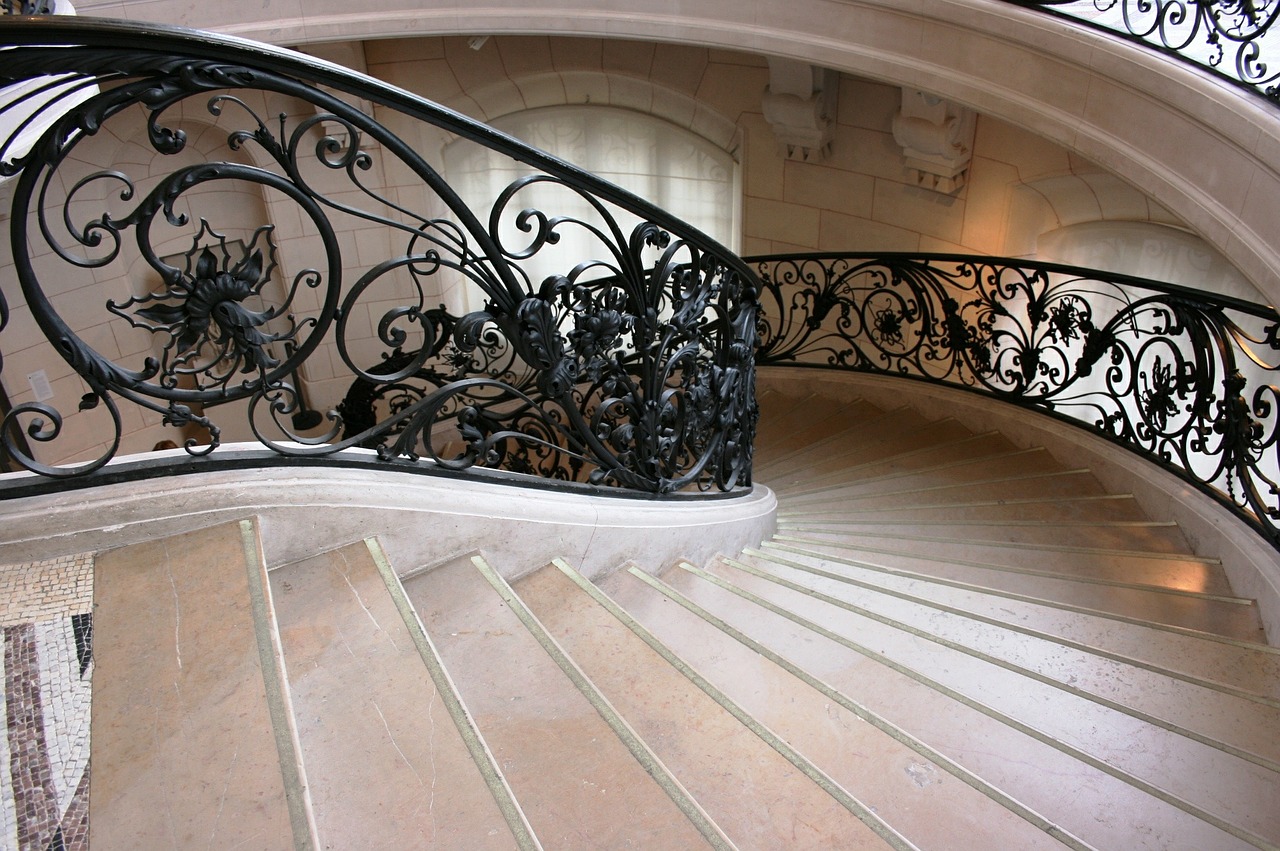 Laiptai, Art Nouveau, Mažas Rūmai, Paryžius, Prancūzija, Nemokamos Nuotraukos,  Nemokama Licenzija