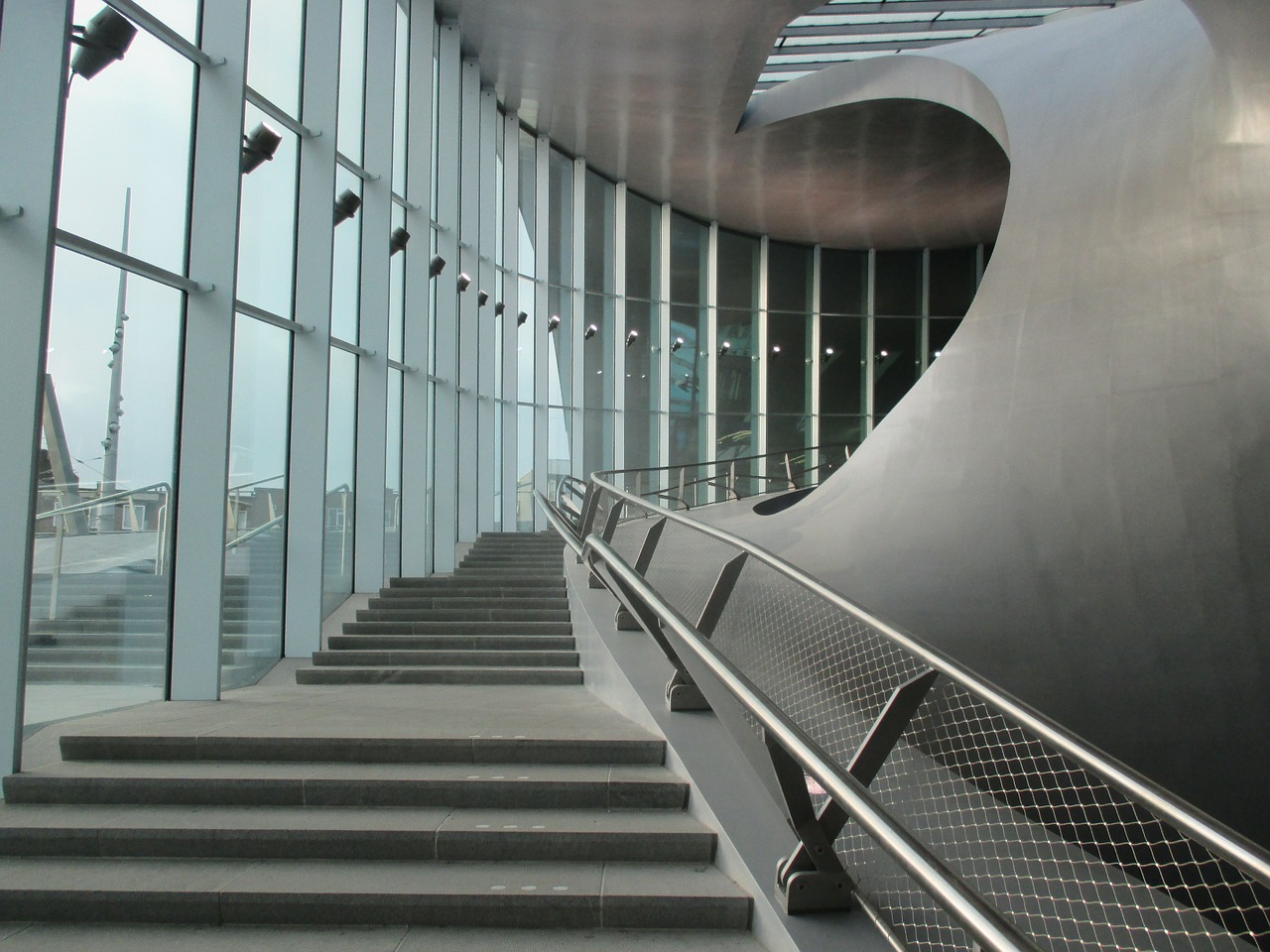 Laiptai, Moderni Architektūra, Arnhem, Dizainas, Architektūra, Šiuolaikiška, Miesto, Nemokamos Nuotraukos,  Nemokama Licenzija