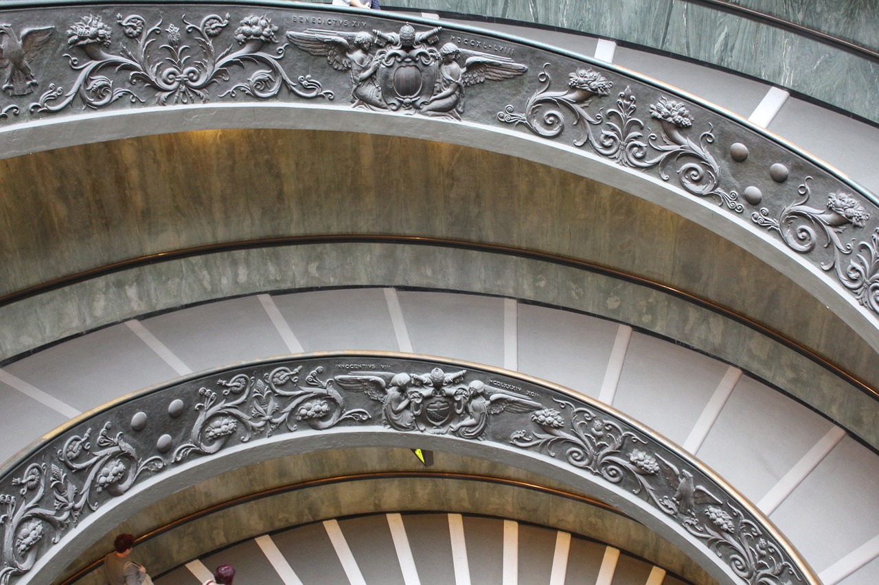 Laiptai, Palengvėjimas, Vatikanas, Nemokamos Nuotraukos,  Nemokama Licenzija