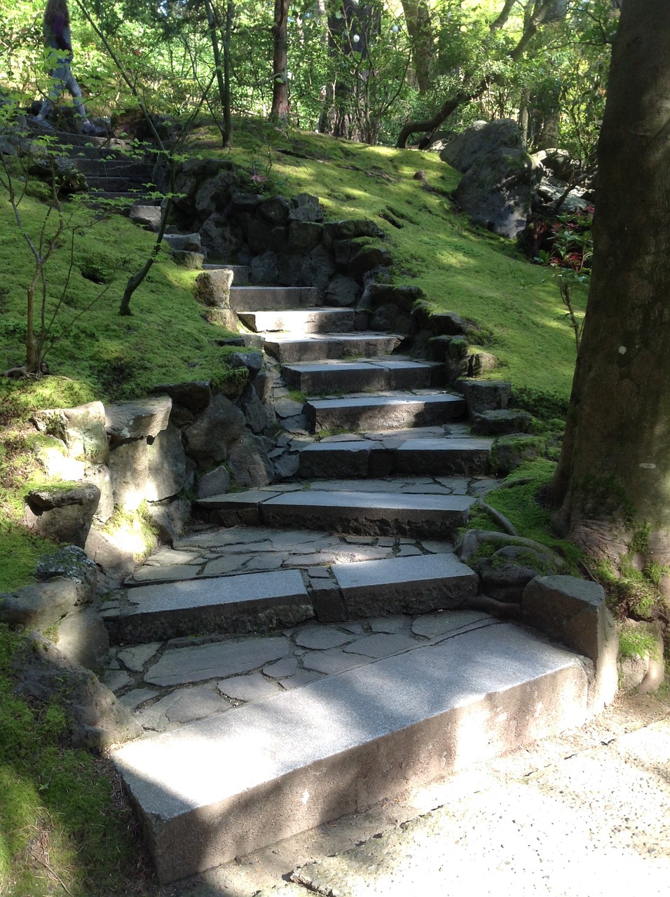 Laiptai, Kelias, Japonų Portlando Sodas, Nemokamos Nuotraukos,  Nemokama Licenzija