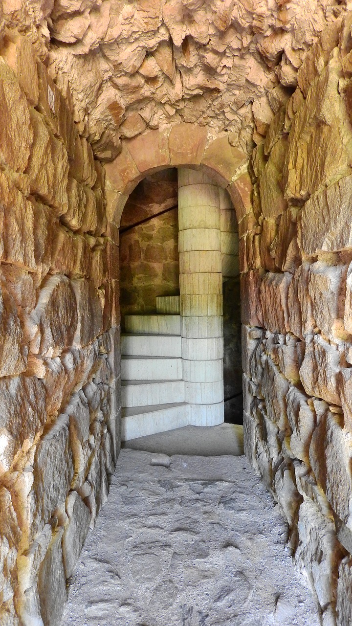Laiptai, Spiraliniai Laiptai, Bokštas, Koridorius, Château De Kaysersberg, Nemokamos Nuotraukos,  Nemokama Licenzija