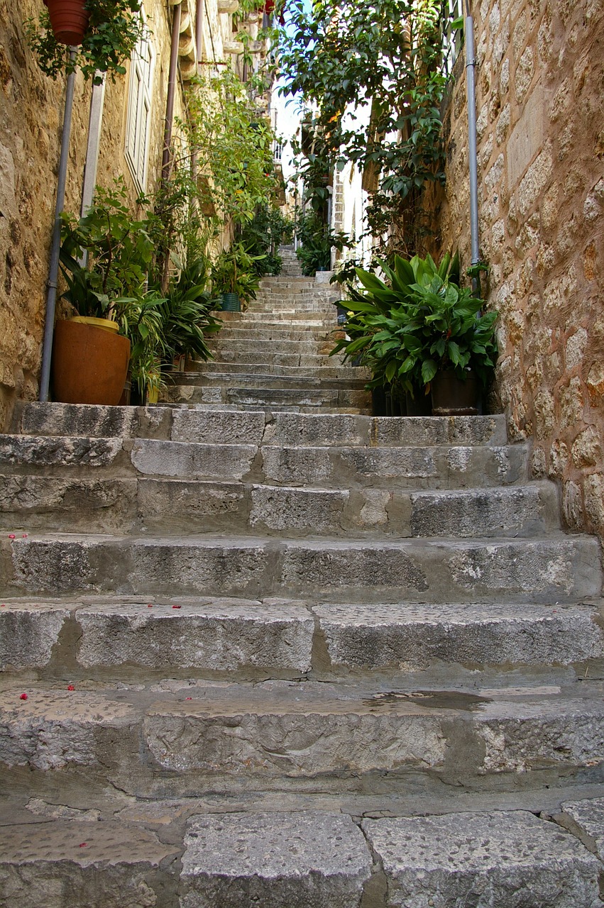 Laiptai, Dubrovnik, Senamiestis, Gatvė, Nemokamos Nuotraukos,  Nemokama Licenzija