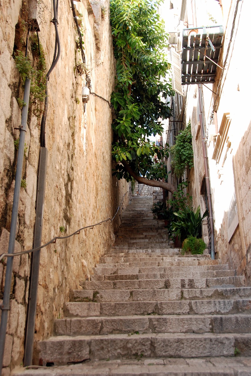 Laiptai,  Gatvė,  Europa,  Laiptinė,  Siaura,  Dubrovnik, Nemokamos Nuotraukos,  Nemokama Licenzija