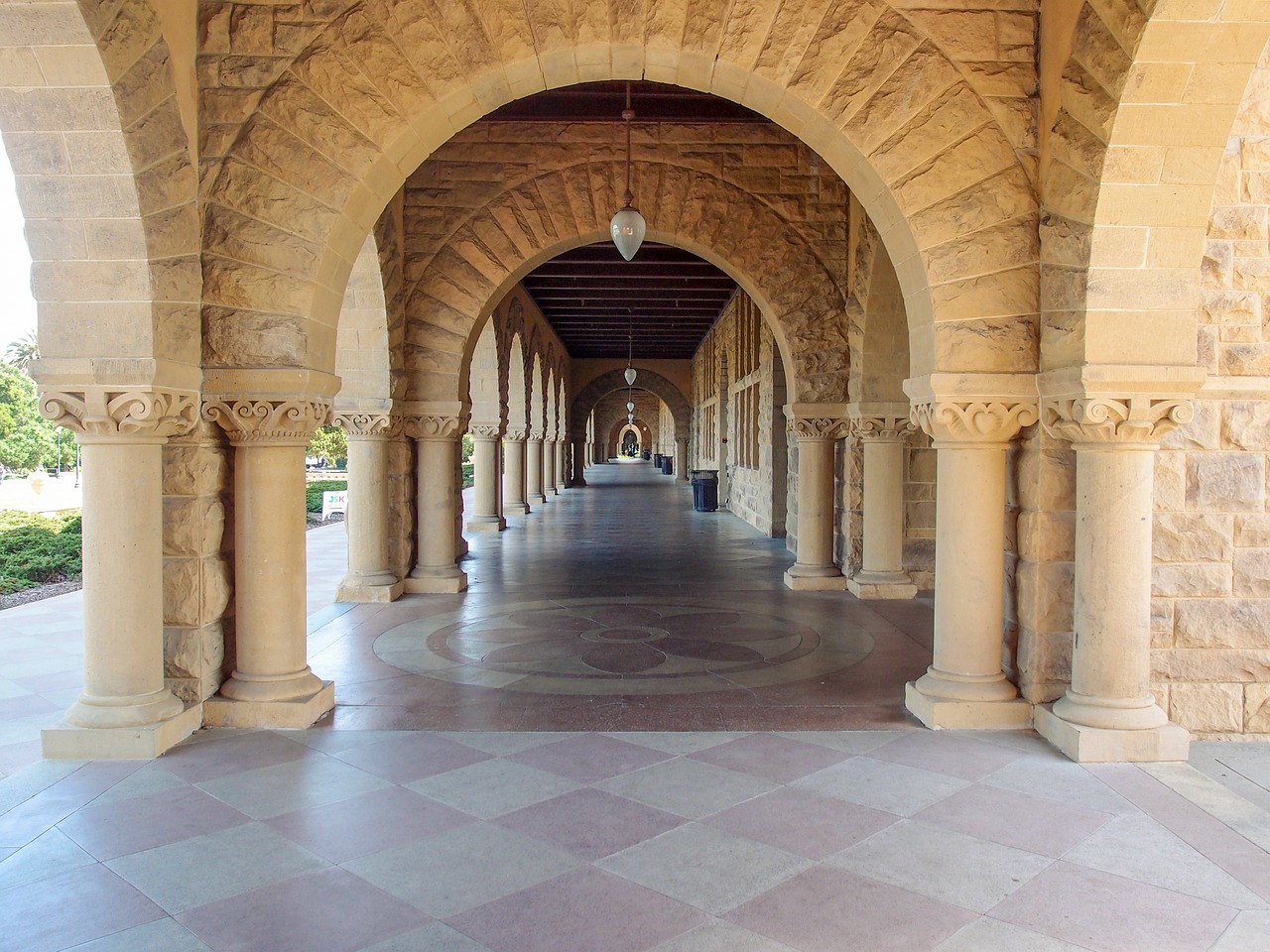 Stanfordas, Palo Alto, Kolegija, Usa, Kalifornija, Universitetas, Švietimas, Architektūra, Pastatas, Akmuo