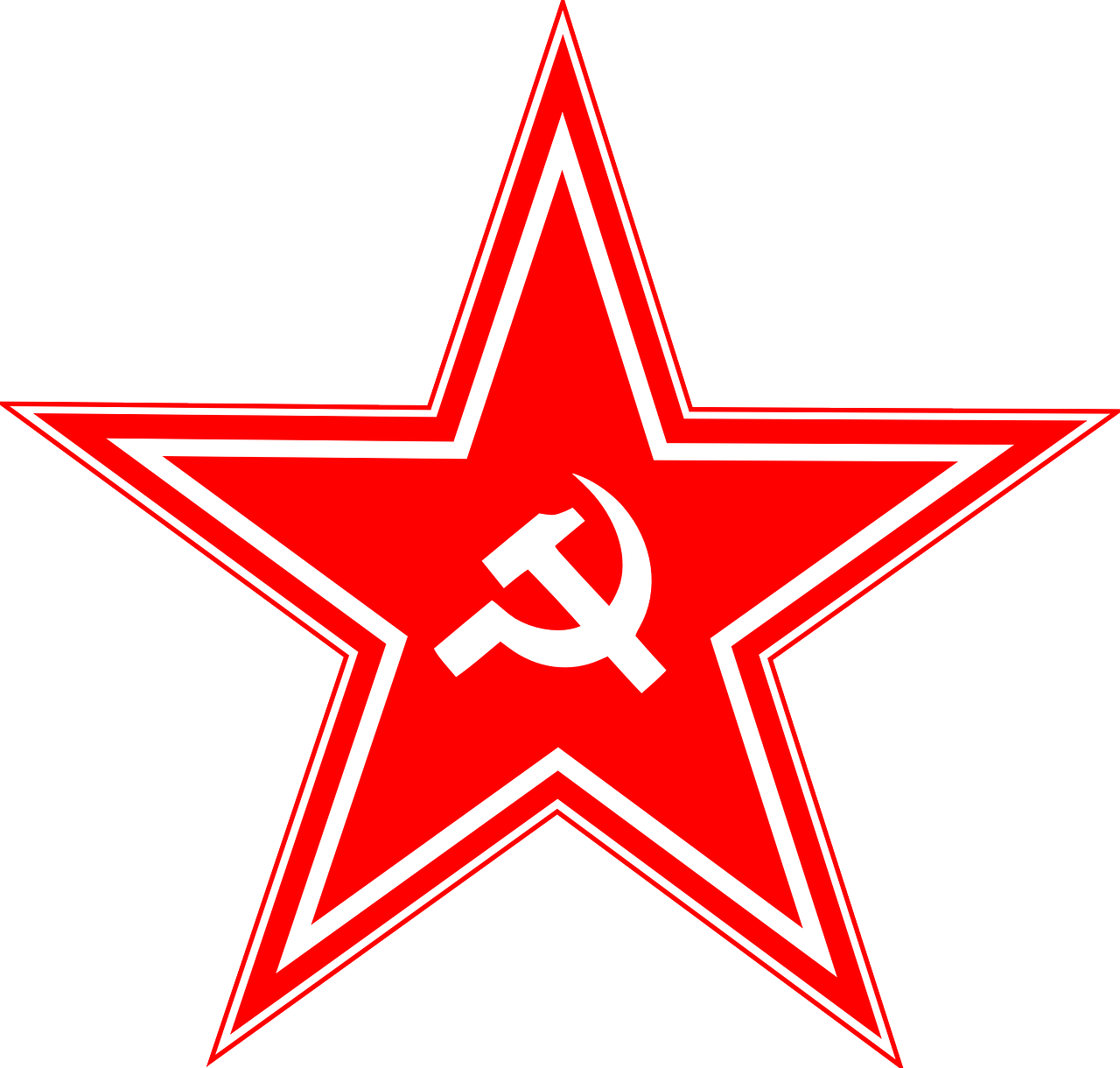 Žvaigždė, Rusija, Sovietinė, Ussr, Komunizmas, Plaktukas, Raudona, Rusų, Pjautuvas, Socializmas