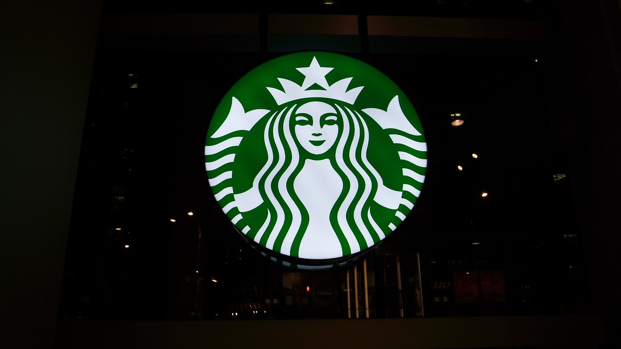 Starbucks, Logotipas, Sirena, Abstraktus, Balta, Nemokamos Nuotraukos,  Nemokama Licenzija