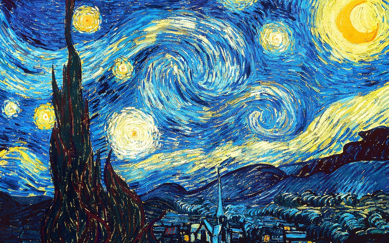 Žvaigždėta Naktis, Vincent Van Gogh, Dažymas, Naktis, Dangus, Van Gogh, Nemokamos Nuotraukos,  Nemokama Licenzija