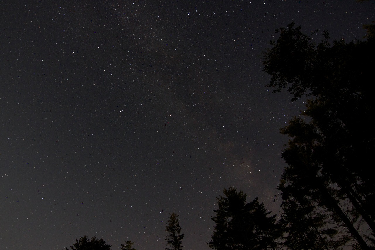 Žvaigždės, Naktis, Visata, Kosmosas, Dangus, Erdvė, Tamsi, Astronomija, Žvaigždė, Spindesys