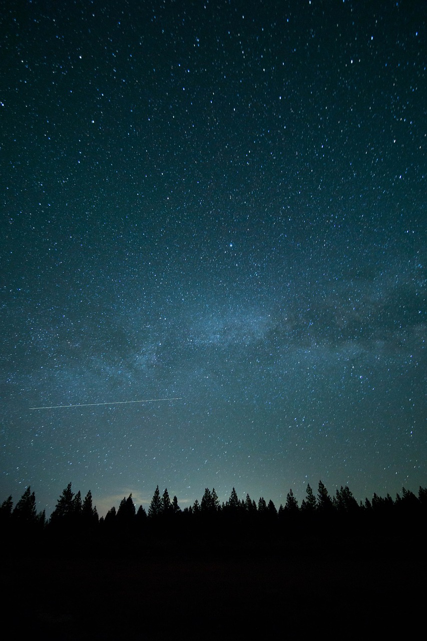 Žvaigždės,  Naktis,  Visata,  Kosmosas,  Dangus,  Erdvė,  Tamsi,  Mėlynas,  Astronomija,  Galaktika