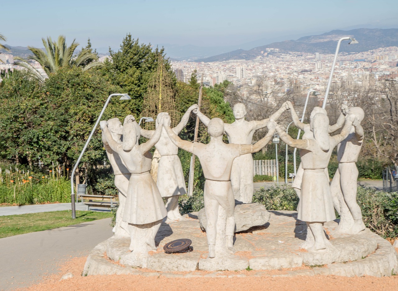 Statula, Barcelona, Ispanija, Miestas, Architektūra, Kelionė, Orientyras, Skulptūra, Turizmas, Europa