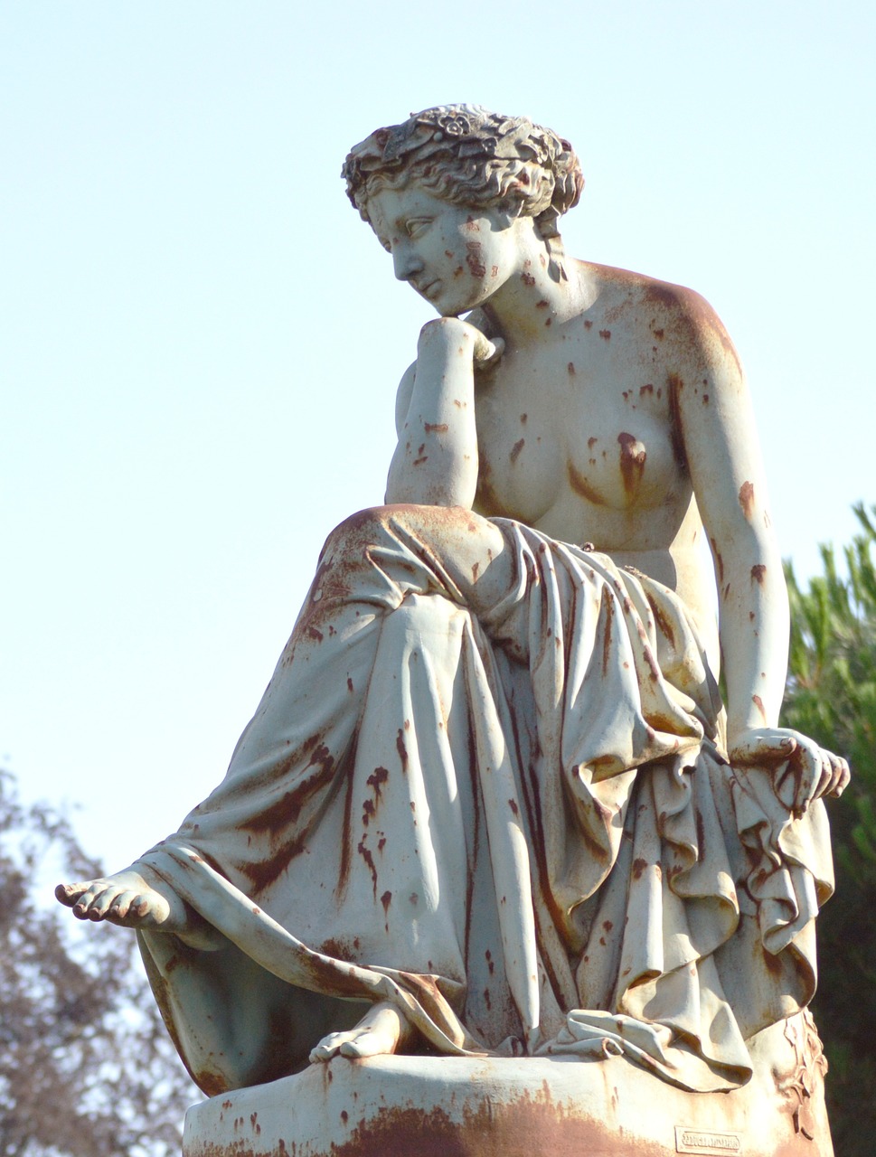 Statula, Ketaus, Reverie, Suskaičiuoti Nuosmukį, 1867, Orleanas, Menas, Nemokamos Nuotraukos,  Nemokama Licenzija