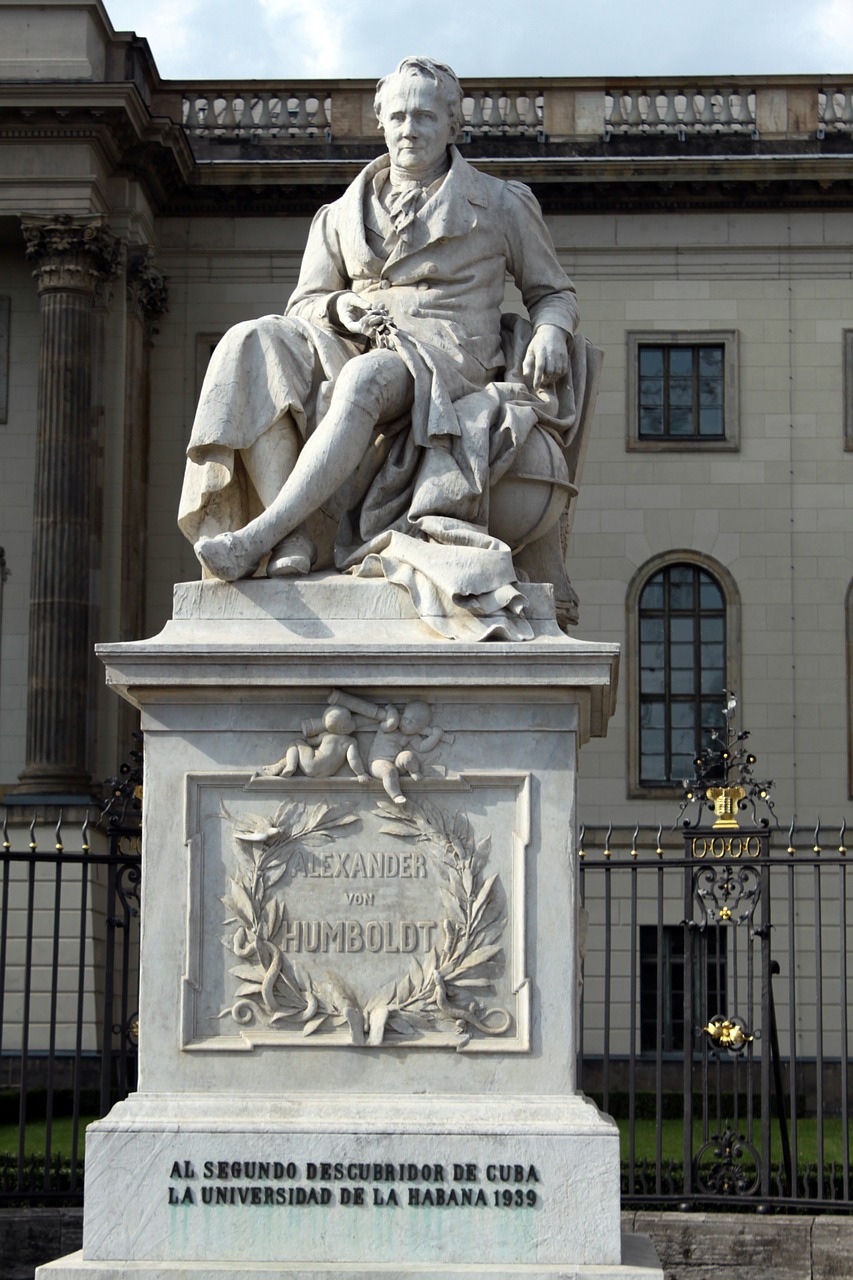 Statula, Humboldt, Vokietija, Berlynas, Vienas, Skulptorius, Europa, Miestas, Nemokamos Nuotraukos,  Nemokama Licenzija