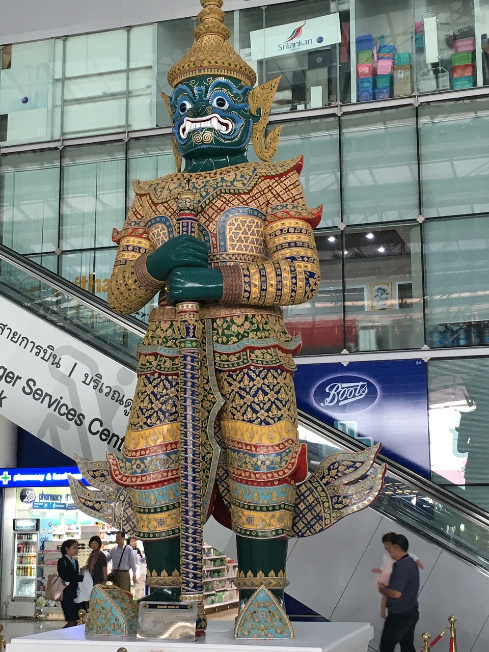Statula, Tailandas, Tajų, Bangkokas, Tradicinis, Oro Uostas, Nemokamos Nuotraukos,  Nemokama Licenzija