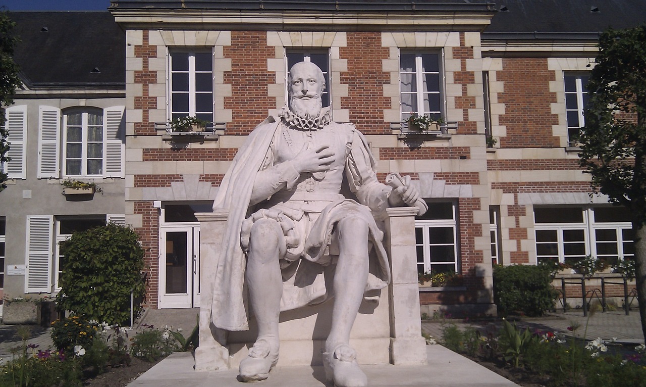 Statula, Dėmė, Sully On Loire, Loiret, Nemokamos Nuotraukos,  Nemokama Licenzija