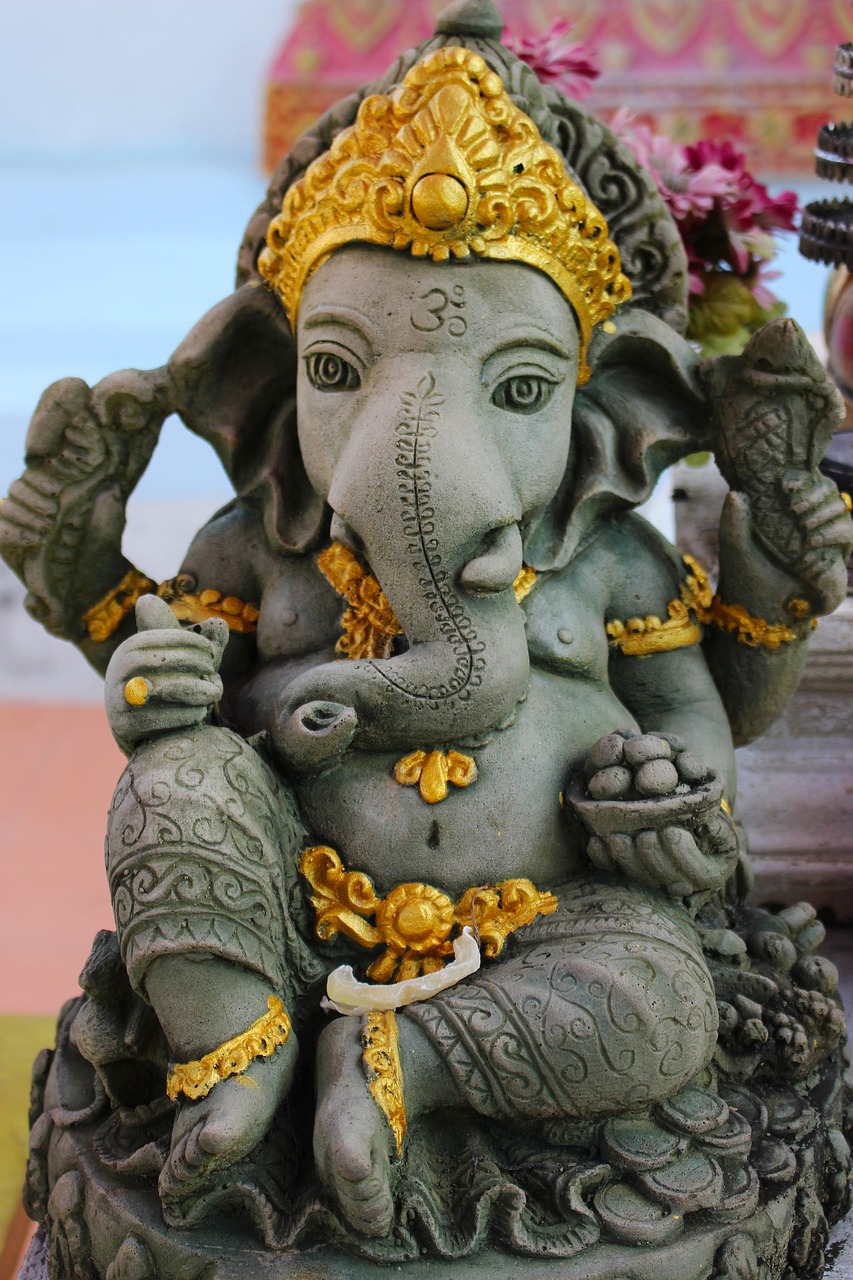Statula, Lord Ganesha, Religinis, Kultūra, Religija, Dievas, Skulptūra, Hinduizmas, Viešpatie, Idolas