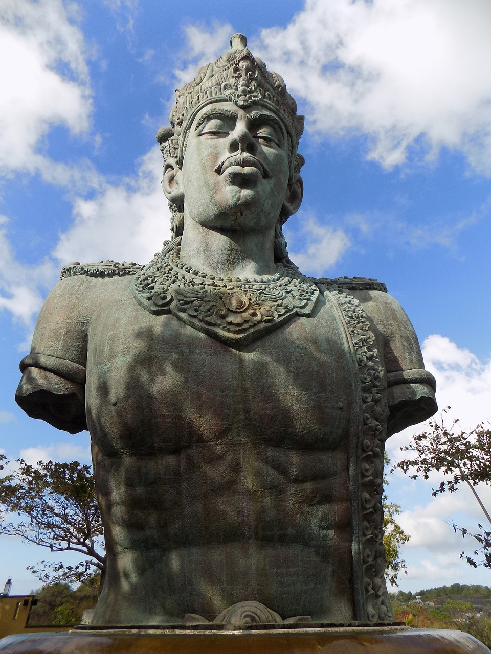 Statula, Wisnu, Hindu, Bali, Šventykla, Balinese, Architektūra, Kultūra, Kultūrinis, Kelionės Tikslas