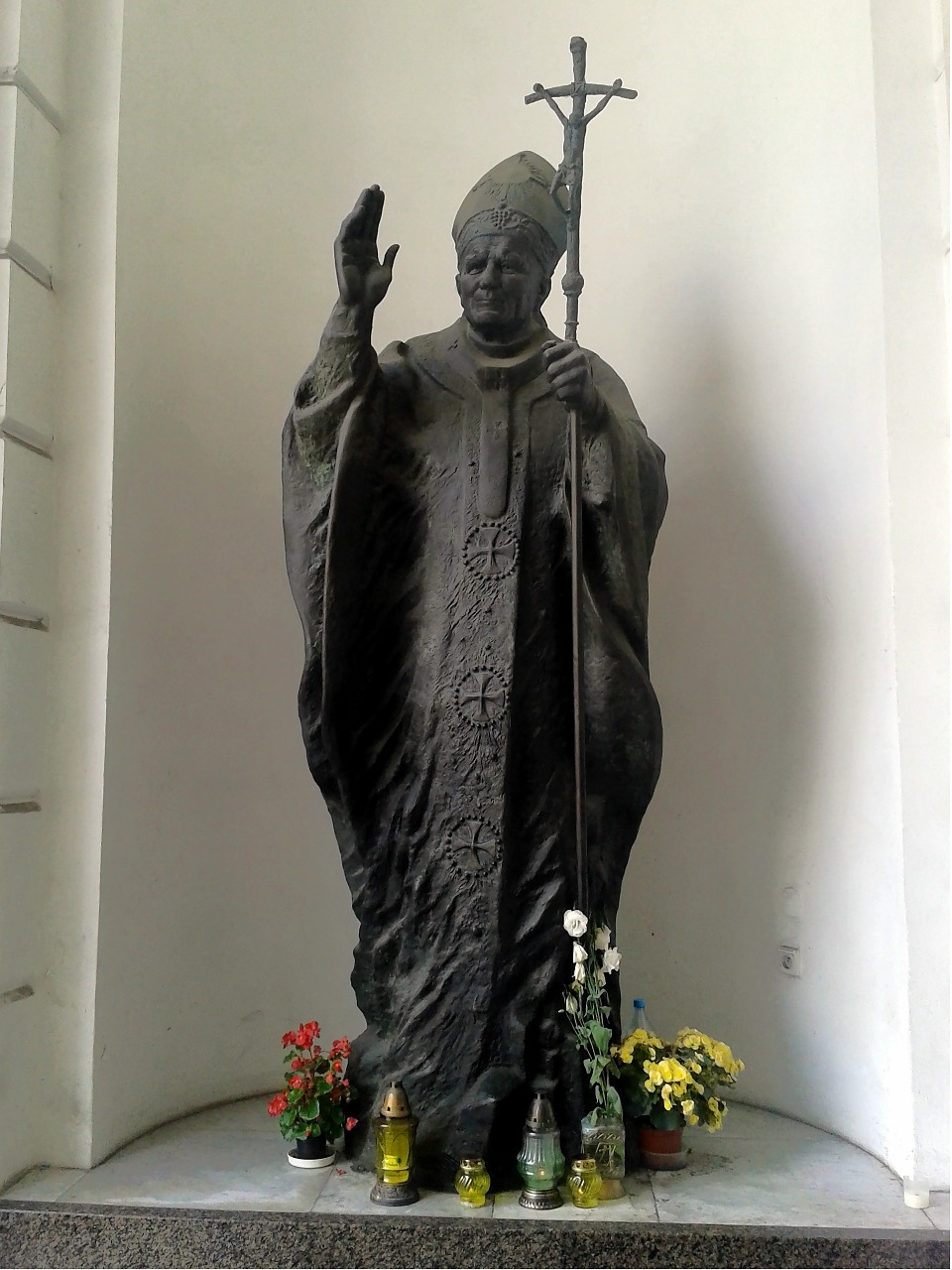 Statula, Popiežius John Paul Ii, Varšuva, Lenkija, Nemokamos Nuotraukos,  Nemokama Licenzija