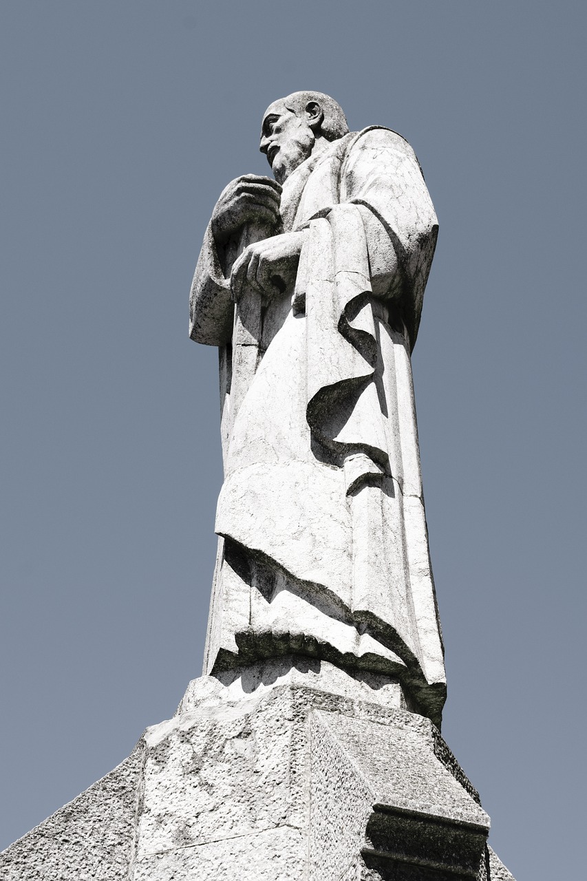 Statula, Paminklas, Skulptūra, Architektūra, Angelas, Akmuo, Ispanija, Barcelona, Tibidabo, Menas