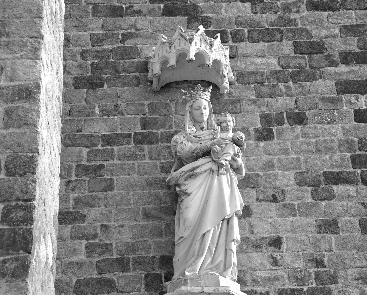Statula, Šventoji Mergelė, Mary Jėzus, Religinis Asmuo, Tikėjimas, Nemokamos Nuotraukos,  Nemokama Licenzija