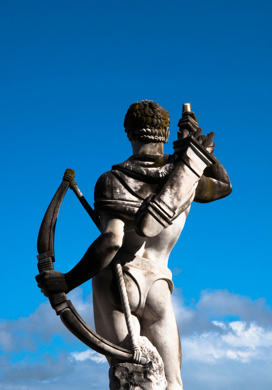 Statula, Skulptūra, Archer, Akmens Skulptūra, Marmuro Etapas, Sportas, Roma, Nemokamos Nuotraukos,  Nemokama Licenzija