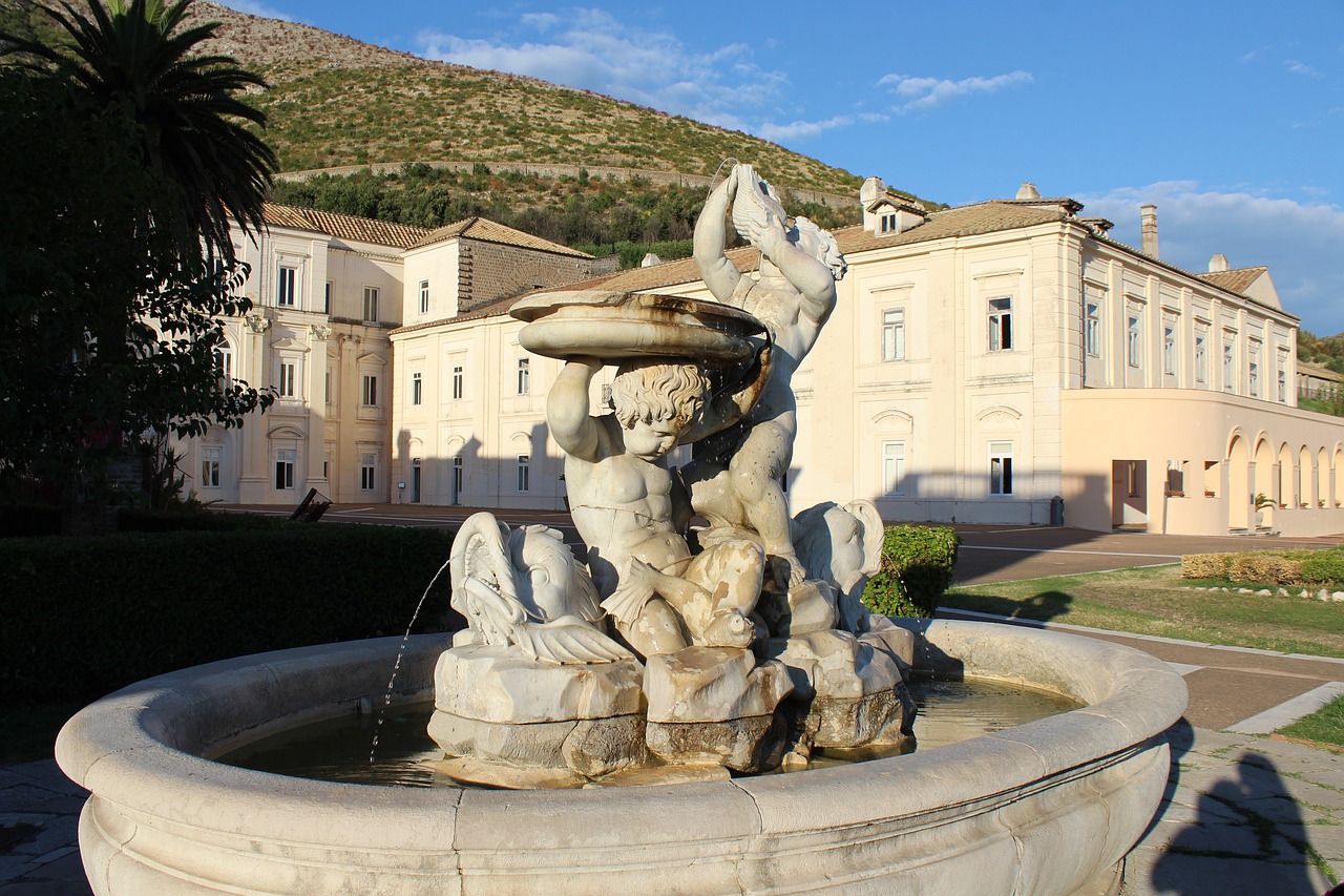 Statula, Fontana, Italy, Statulos, Paminklas, Vanduo, Marmuras, Skulptūra, Senovės, Caserta