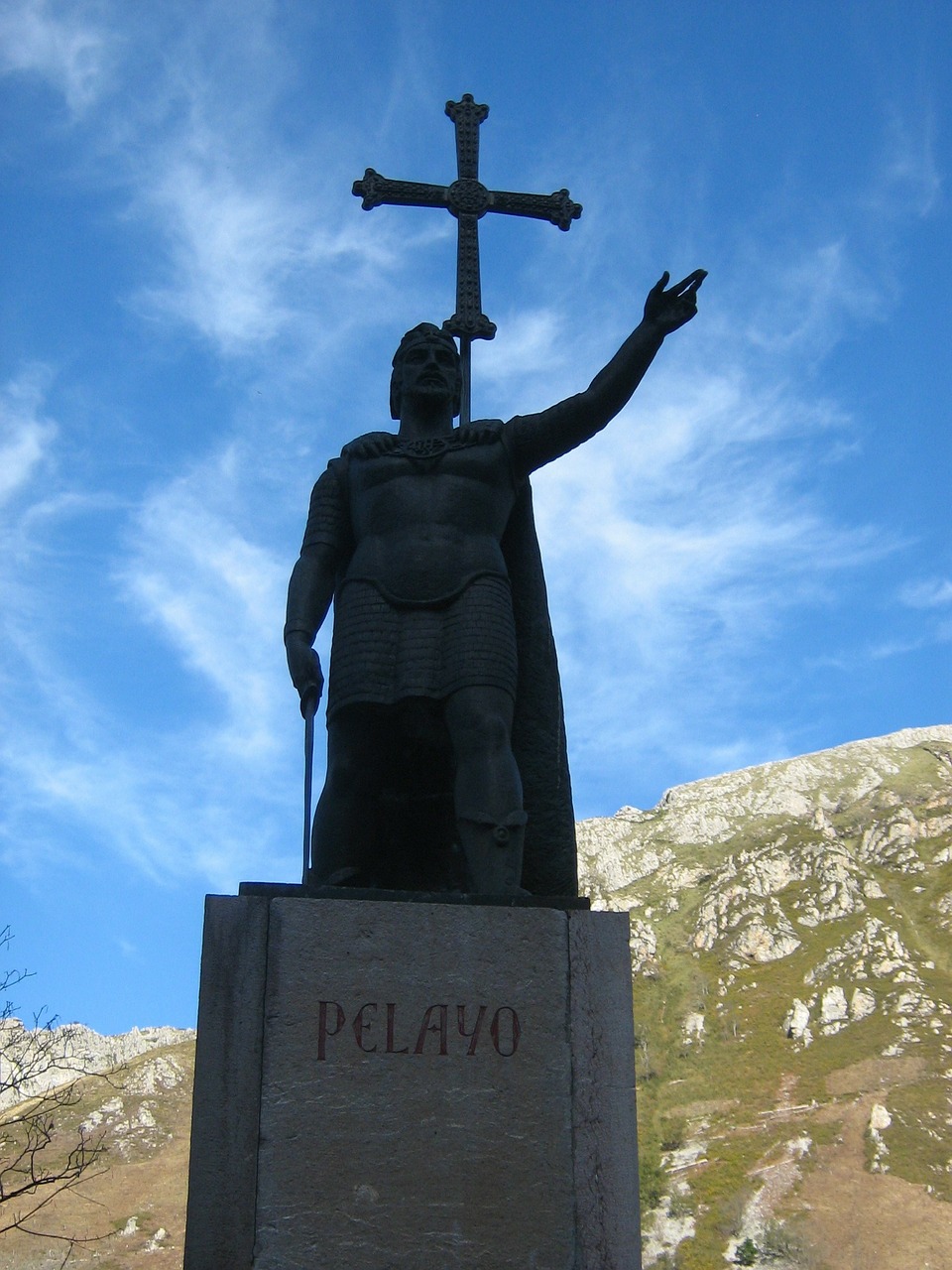 Statula, Covadonga, Pelayo, Nemokamos Nuotraukos,  Nemokama Licenzija