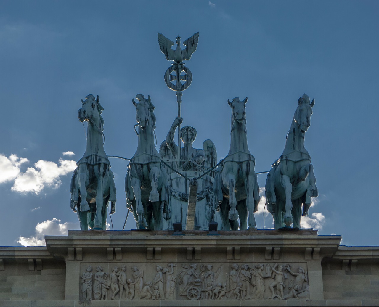 Statula, Durys, Brandenburg, Emblema, Vokietija, Nemokamos Nuotraukos,  Nemokama Licenzija