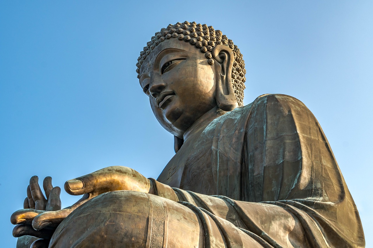 Statula,  Buda,  Skulptūra,  Religija,  Kelionė,  Honkongas,  Lankytinos Vietos,  Auksas,  Žymus Objektas,  Dvasingumas
