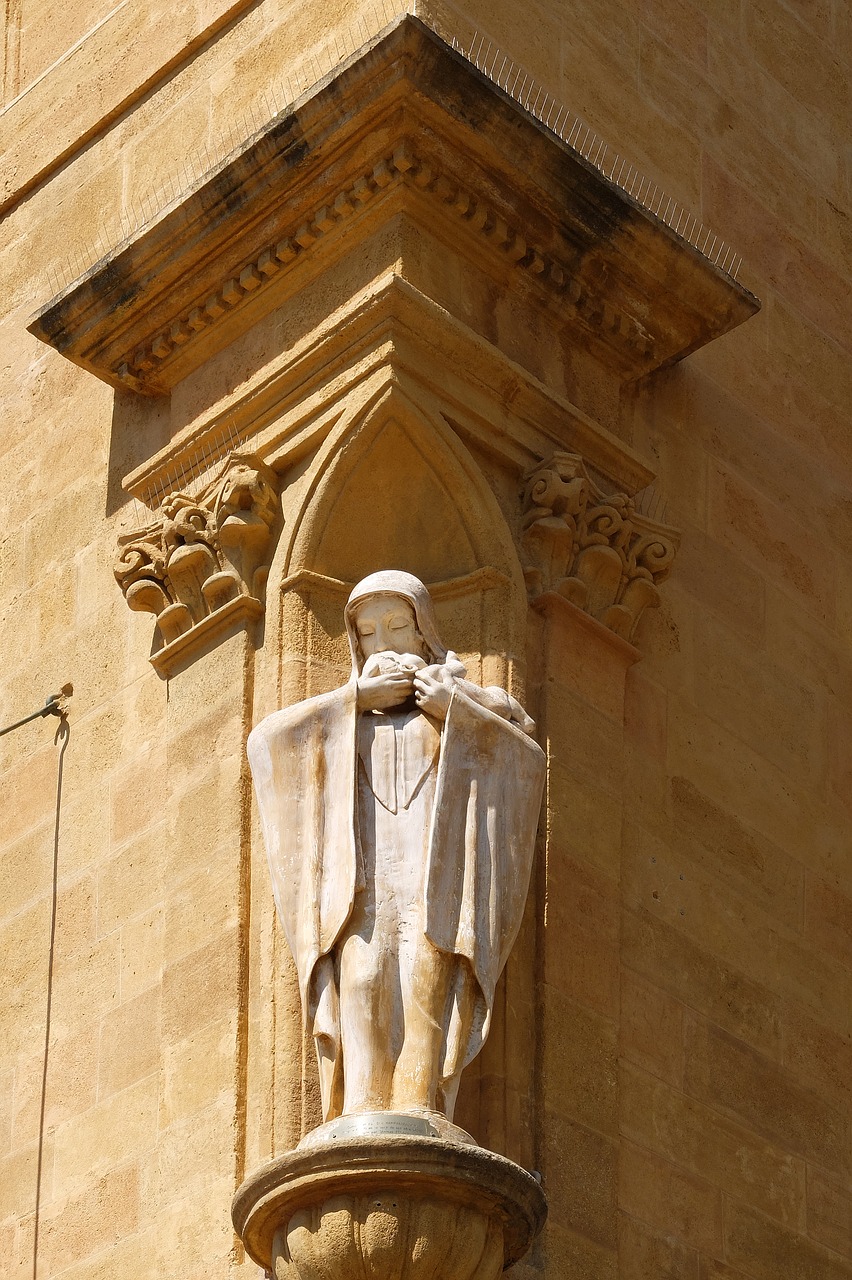 Statula,  Mergelė Marija,  Architektūra,  Kelionė,  Religija,  Krikščionių,  Senovinis,  Puošnus,  Aix-En-Provence,  Provanso