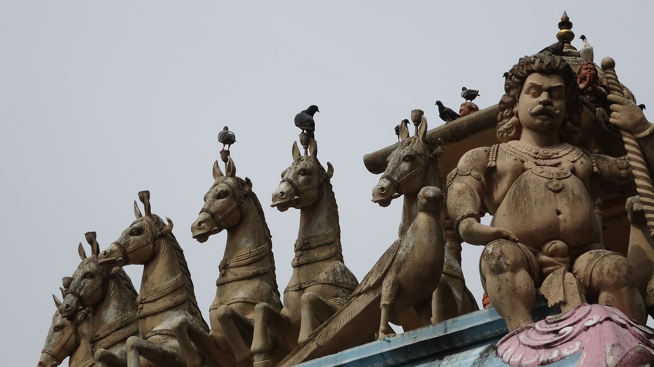 Statula, Arkliai, Dievybės, Batu Urvai, Malaizija, Nemokamos Nuotraukos,  Nemokama Licenzija