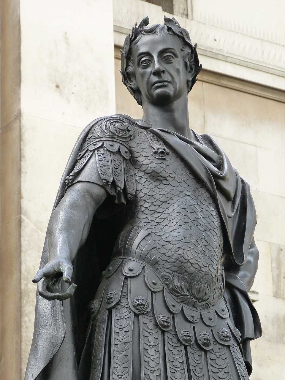 Statula, Paminklas, Imperatorius, Anglija, Jungtinė Karalystė, Londonas, Figūra, Skulptūra, Romėnų, Imperatorius