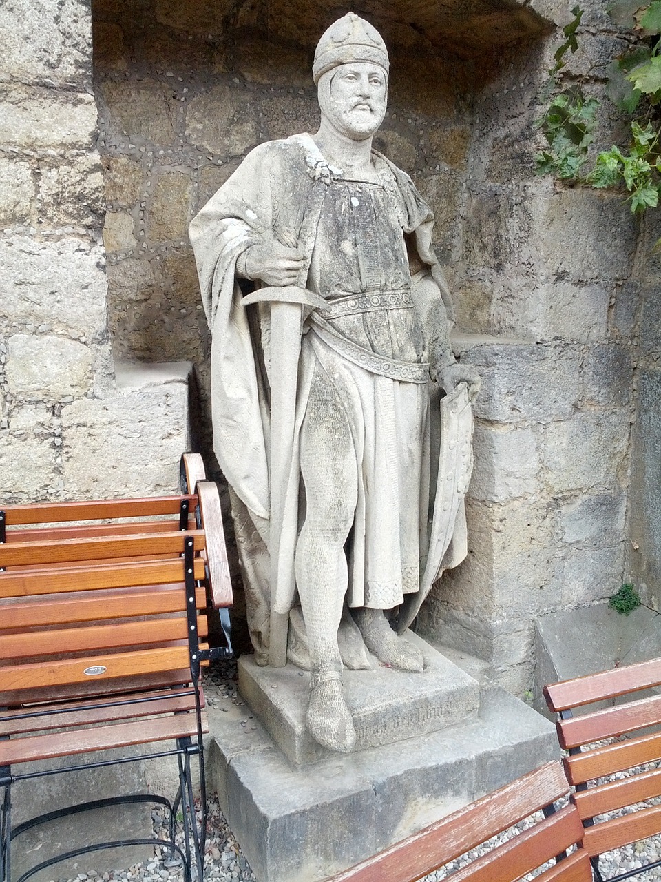 Statula, Pilis, Marienburg, Augustus, Europa, Skulptūra, Senas, Istorinis, Senovės, Akmuo