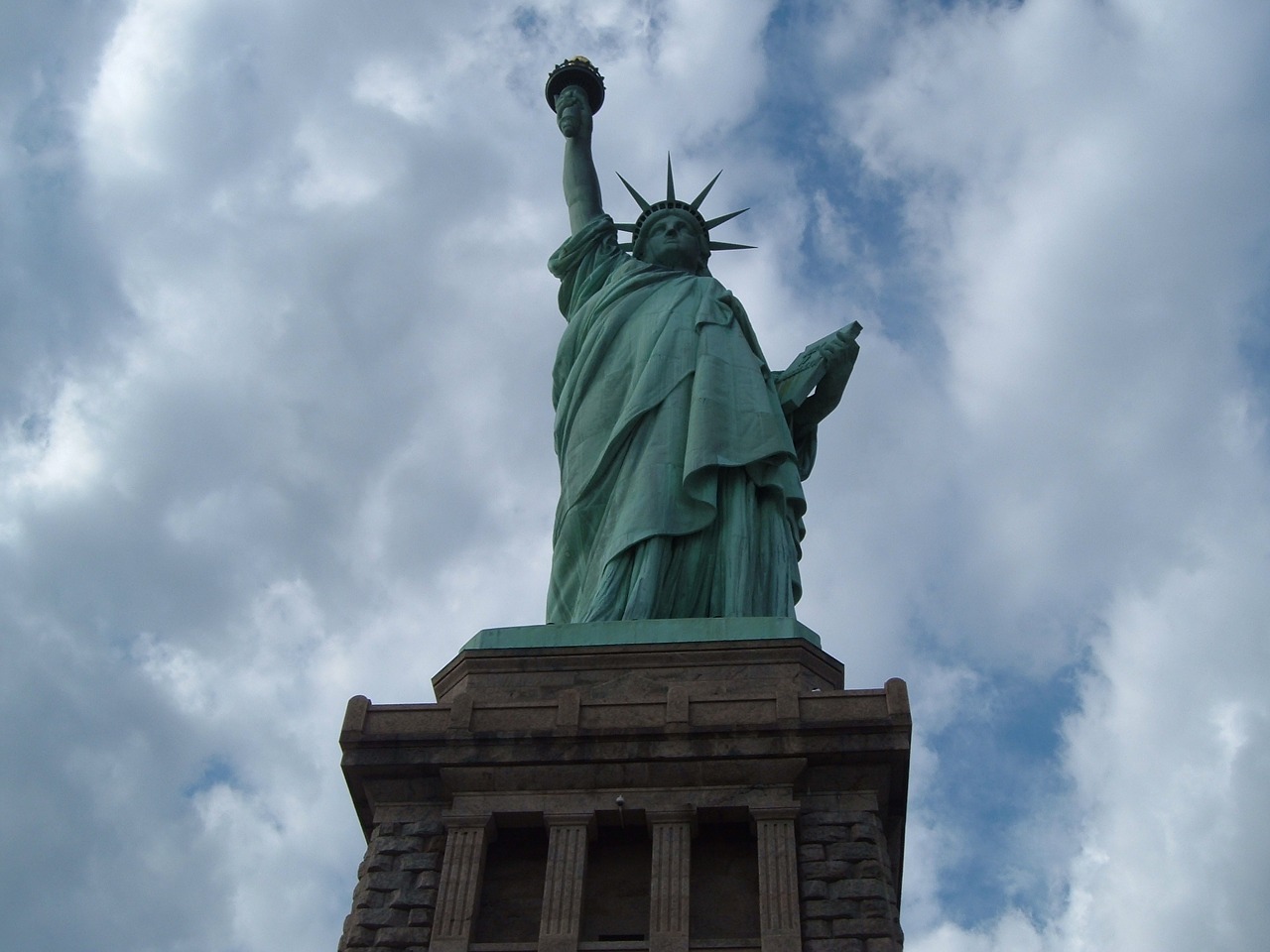 Laisvės Statula, Nyc, Statula, Usa, Laisvė, Dangus, Amerikietis, Ny, Lady, Nemokamos Nuotraukos