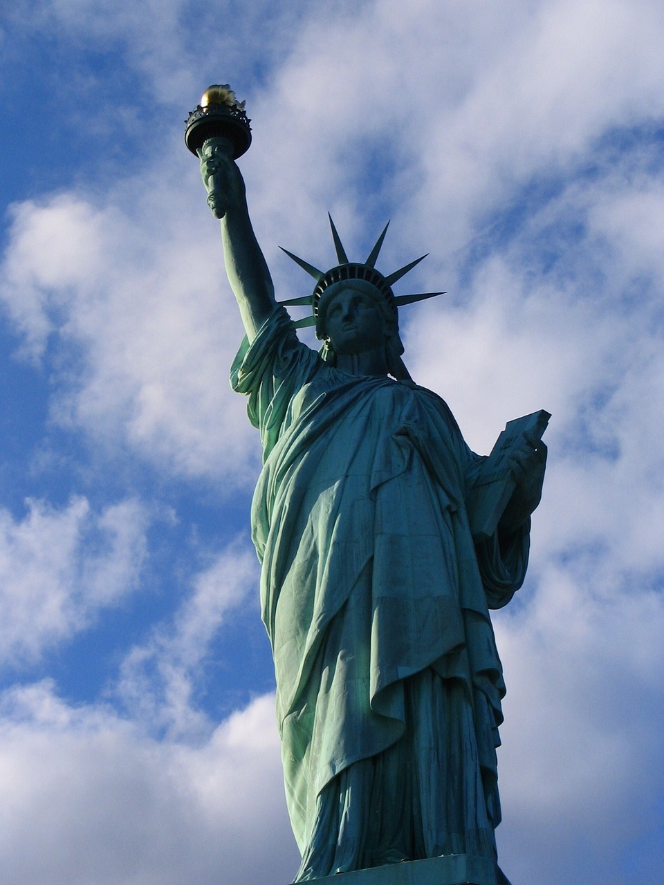 Laisvės Statula, Simbolis, Laisvė, Niujorkas, Manhatanas, Sala, Nyc, Miesto Panorama, Uostas, Pritraukimas
