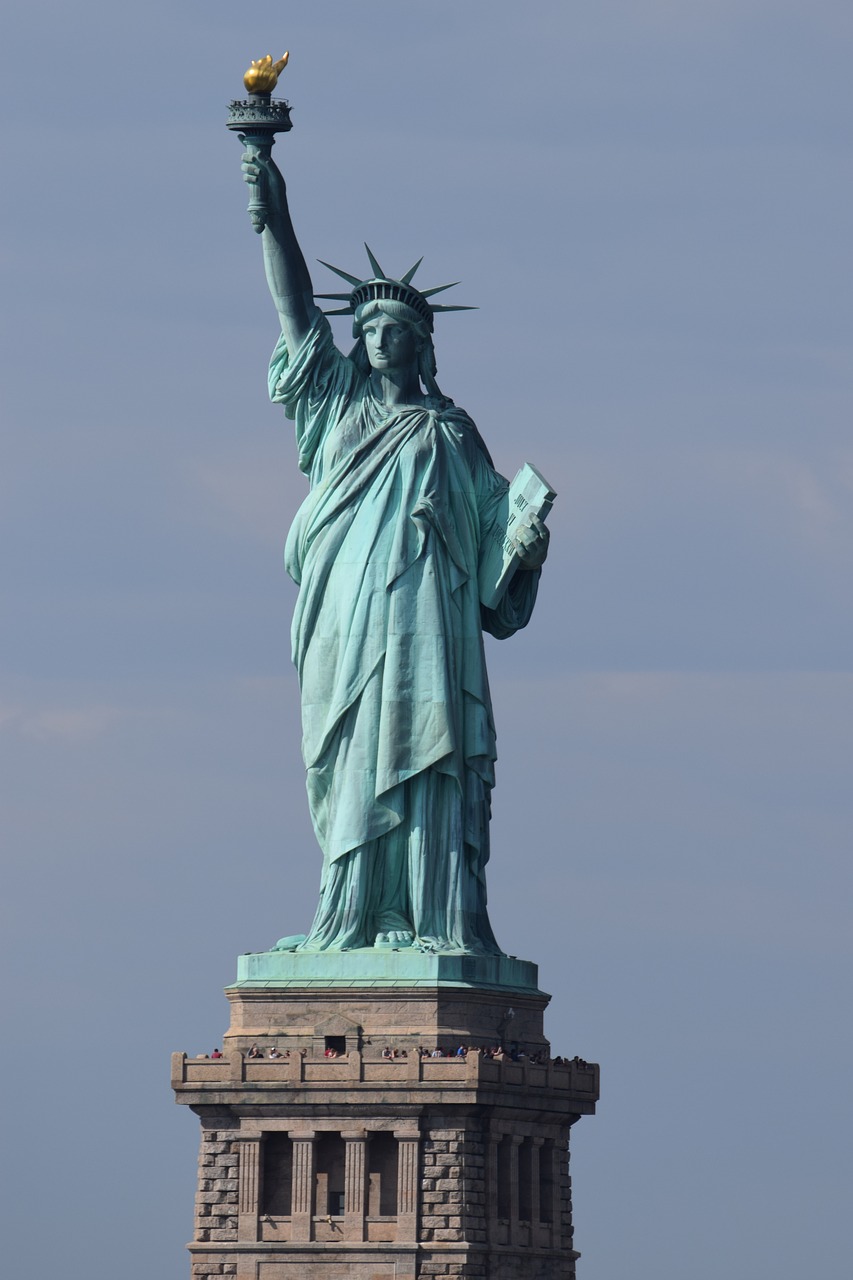 Laisvės Statula, Manhatanas, Jungtinės Valstijos, Nemokamos Nuotraukos,  Nemokama Licenzija
