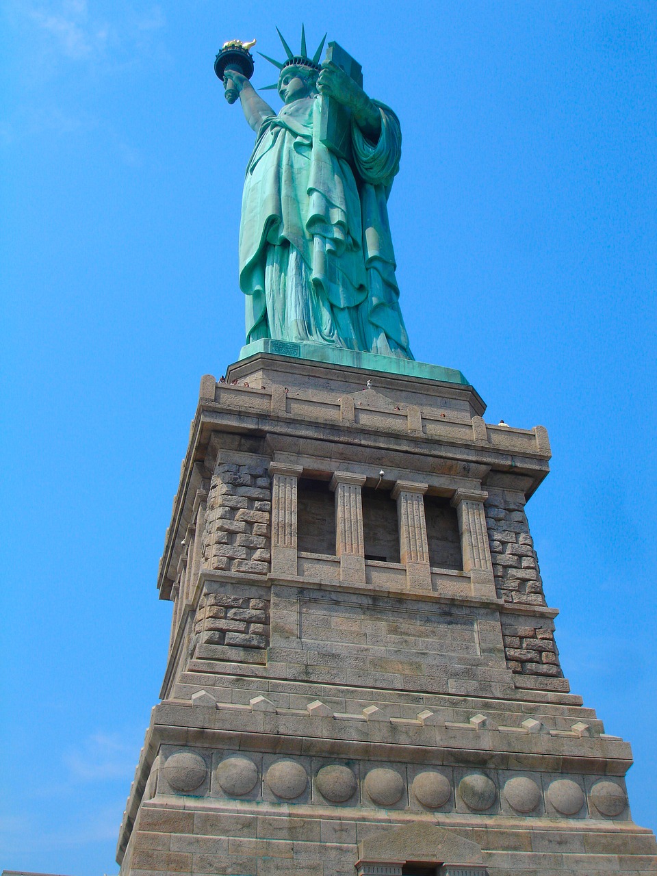 Laisvės Statula, Niujorkas, Amerikietis, Laisvė, Statula, Manhatanas, Jungtinės Valstijos, Nemokamos Nuotraukos,  Nemokama Licenzija