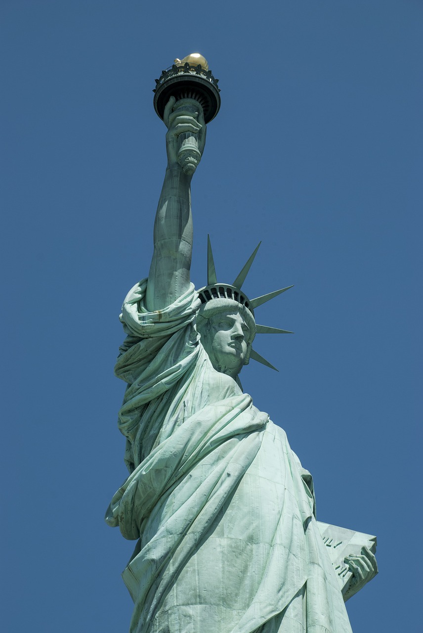 Laisvės Statula, Manhatanas, Niujorkas, Jungtinės Valstijos, Laisvė, Statula, Nemokamos Nuotraukos,  Nemokama Licenzija