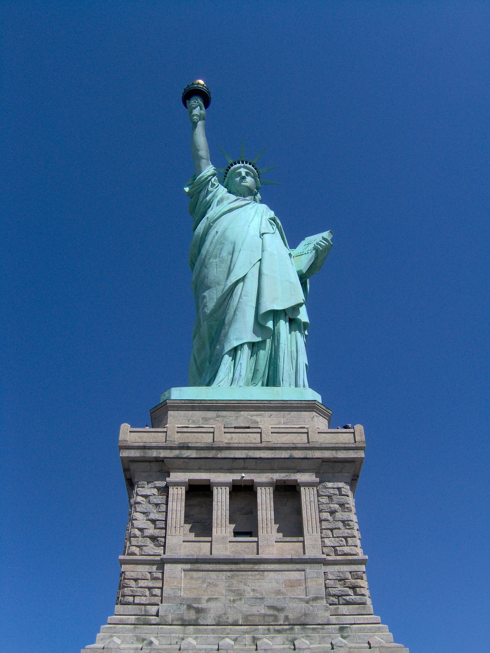 Laisvės Statula, Niujorkas, Panorama, Manhatanas, Usa, Amerikietis, Orientyras, Laisvė, Paminklas, Nyc