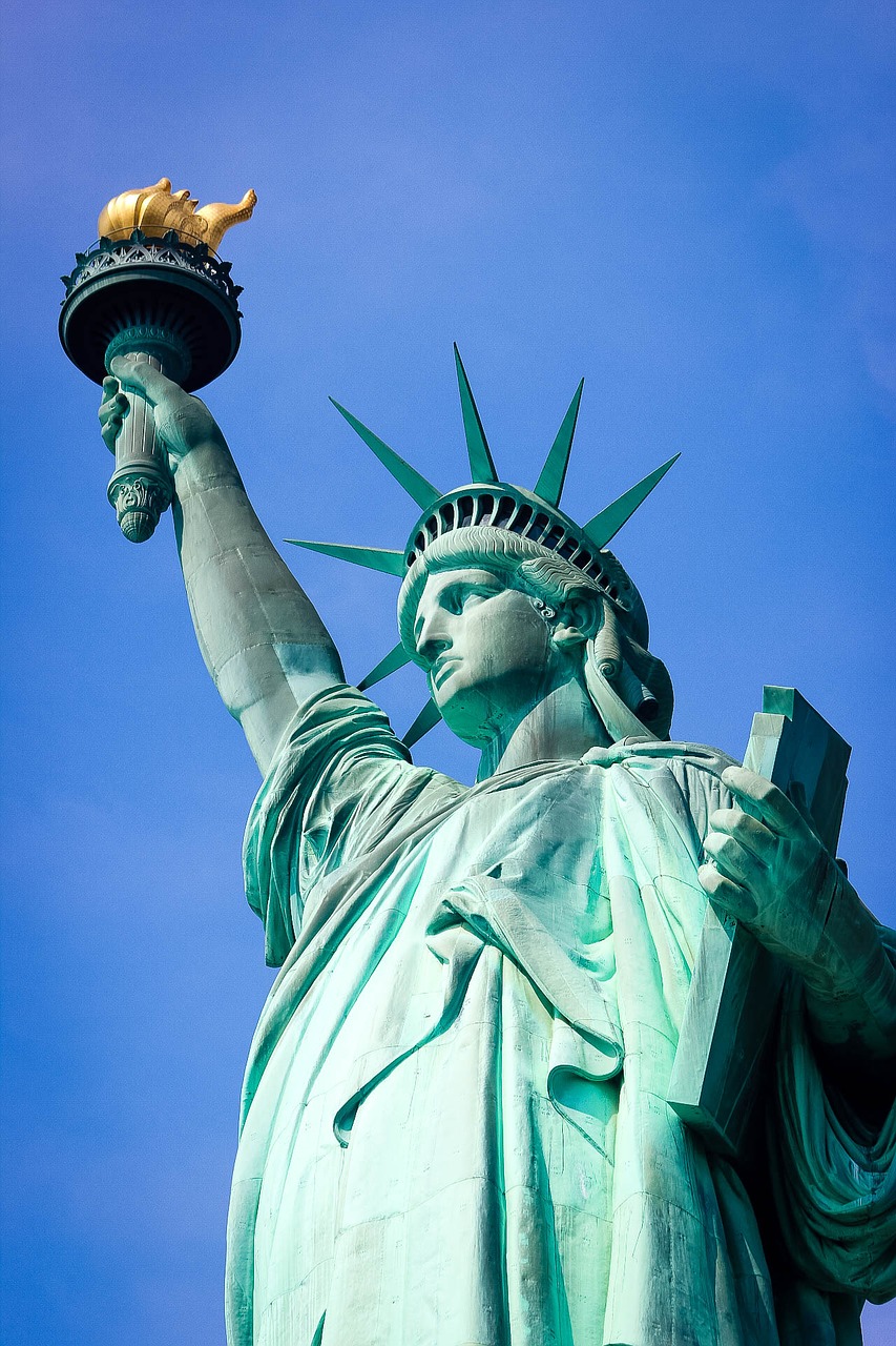 Laisvės Statula, Amerikietis, Usa, Laisvė, Statula, Simbolis, Orientyras, Paminklas, Nepriklausomumas, Turizmas