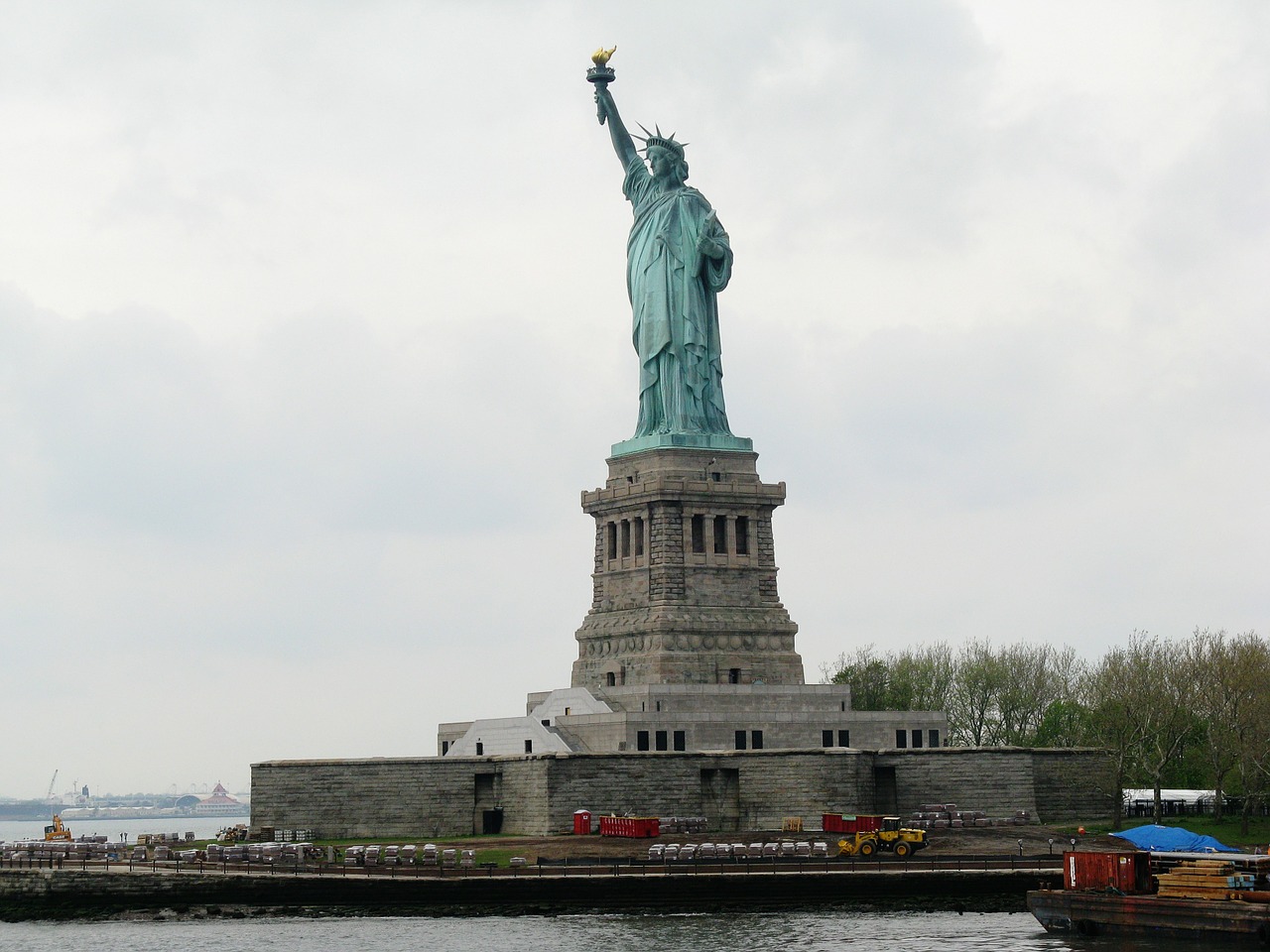 Laisvės Statula, Niujorkas, Manhatanas, Uostas, Architektūra, Orientyras, Ponia Laisvė, Laisvė, Turizmas, Nemokamos Nuotraukos