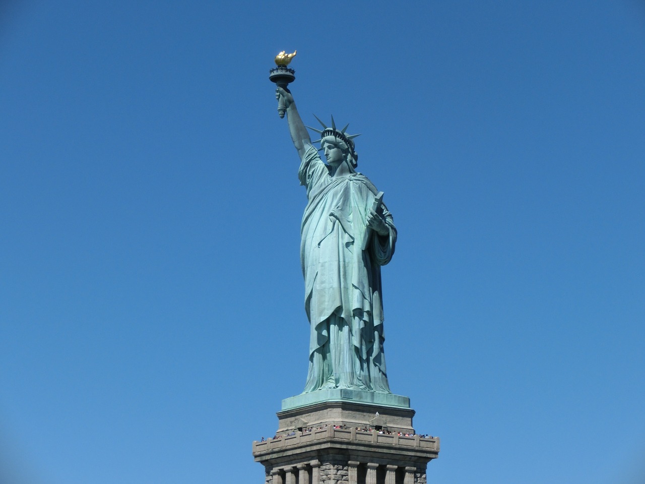 Laisvės Statula, Usa, Niujorkas, Laisvė, Amerikietis, Jungtinės Valstijos, Nyc, Liber, Ponia Laisvė, Nemokamos Nuotraukos