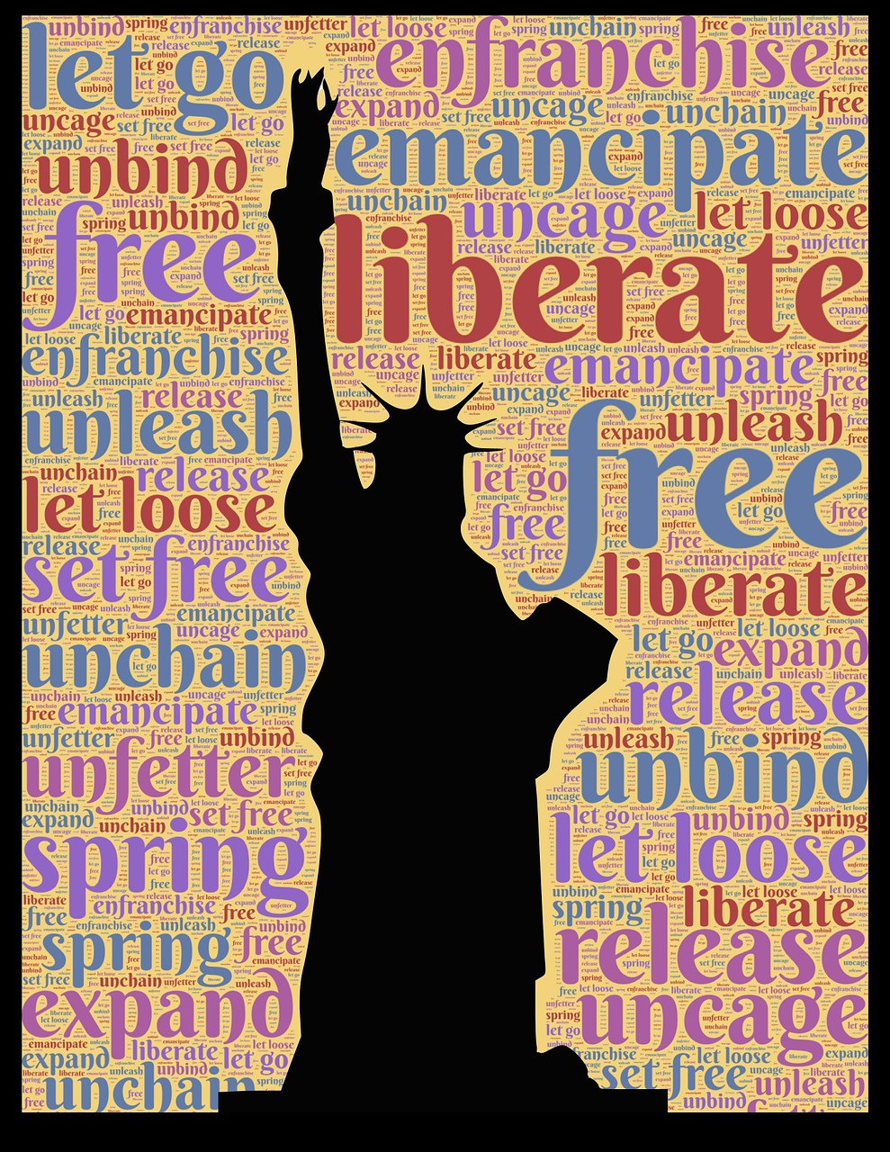 Laisvės Statula, Laisvė, Išlaisvinti, Išlaisvinimas, Laisvė, Nepriklausomumas, Simbolis, Atsikratyti, Spaudai, Emancipacija