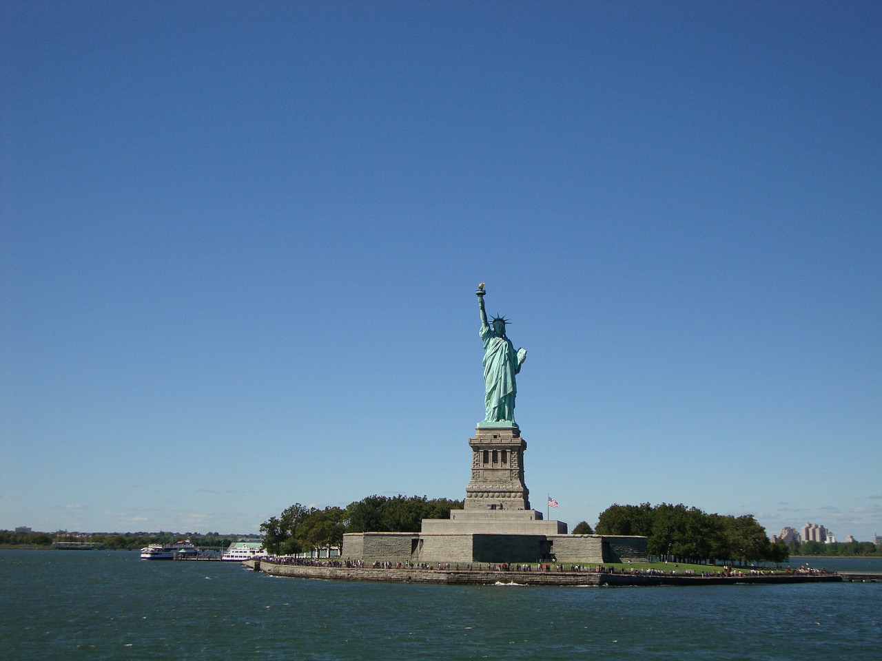 Laisvės Statula, Niujorkas, Dangus, Manhatanas, Nemokamos Nuotraukos,  Nemokama Licenzija