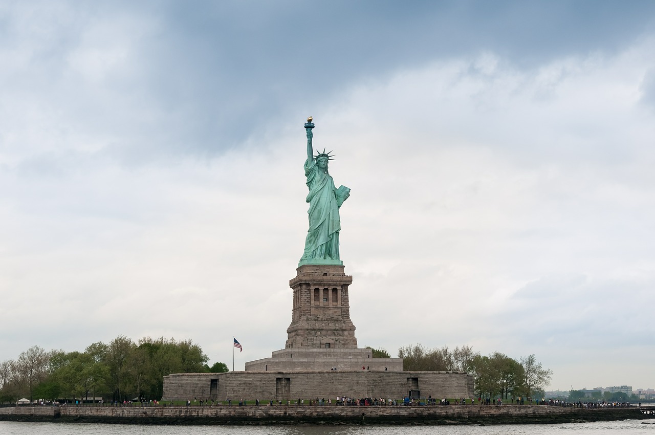 Laisvės Statula, Niujorkas, Dangus, Manhatanas, Nemokamos Nuotraukos,  Nemokama Licenzija