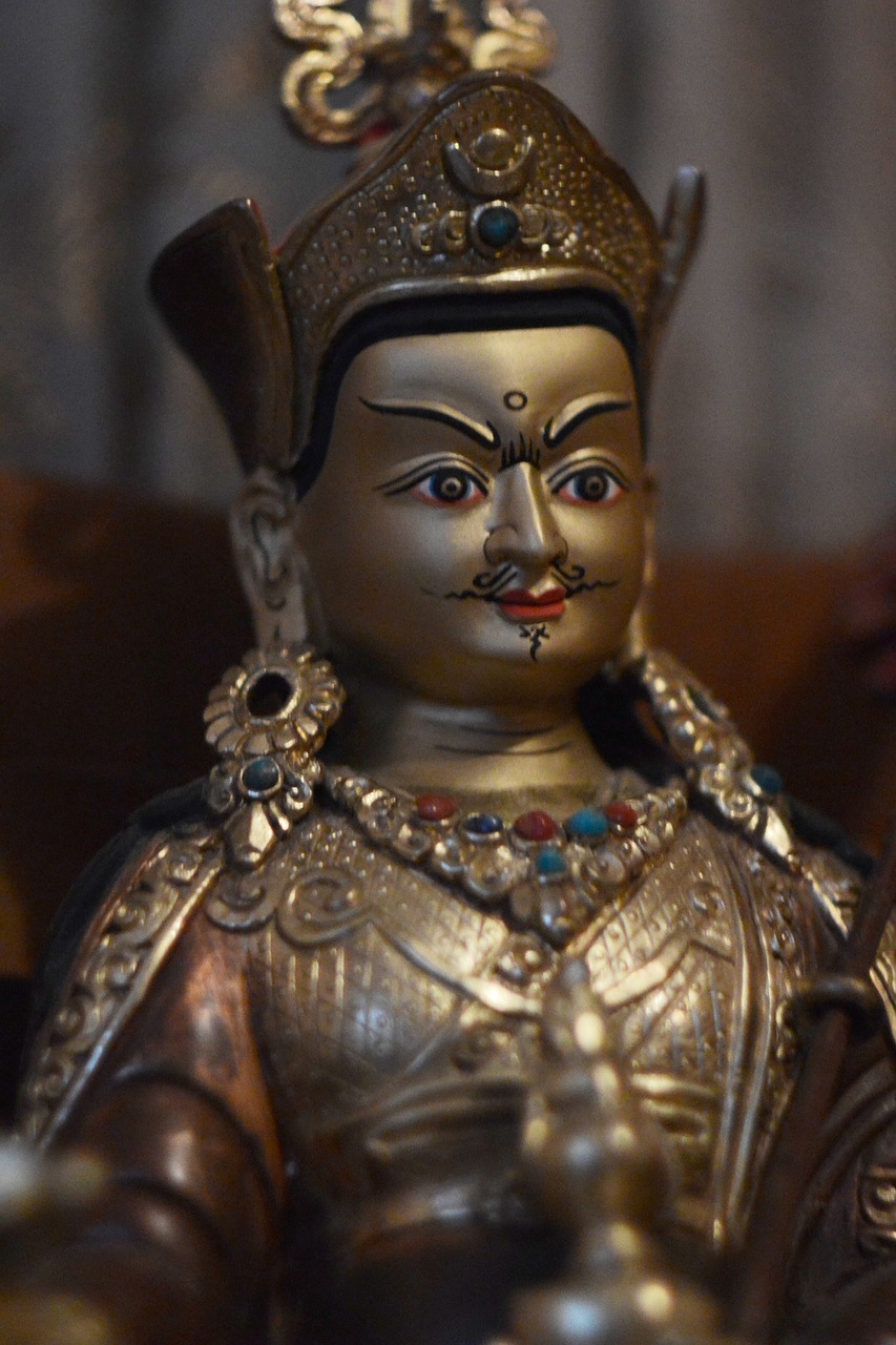 Statulėlė, Budizmas, Guru Padmasambhava, Vajrayana, Tibetas, Nemokamos Nuotraukos,  Nemokama Licenzija