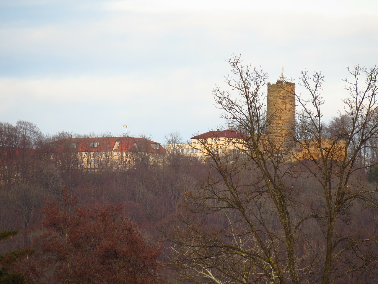 Staufeneck, Pilis, Burg Staufeneck, Burgūrijos, Salach, Baden Württemberg, Vokietija, Bokštas, Perspektyva, Aukštis Burg