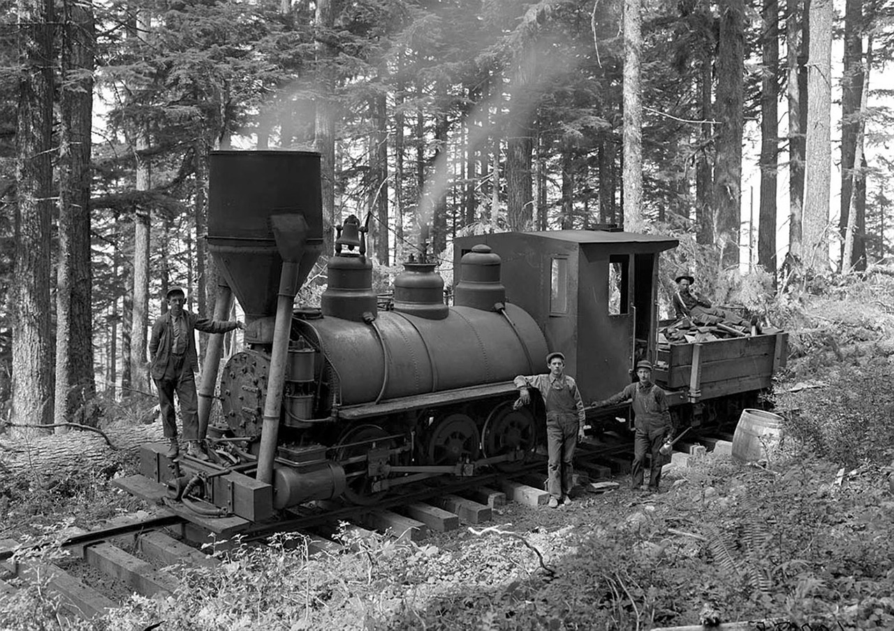 Garvežys, Lokomotyvas, Retro, Seni Laikai, Xx Amžius, 1900 M ., Asmuo, Istorija, Vintage, Balta