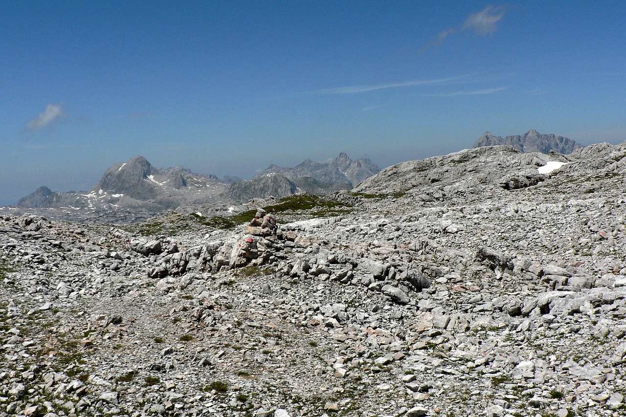 Steinernes Meer, Austria, Akmenys, Jūra, Kalnai, Akmenys, Mėlynas, Dangus, Vasara, Nemokamos Nuotraukos