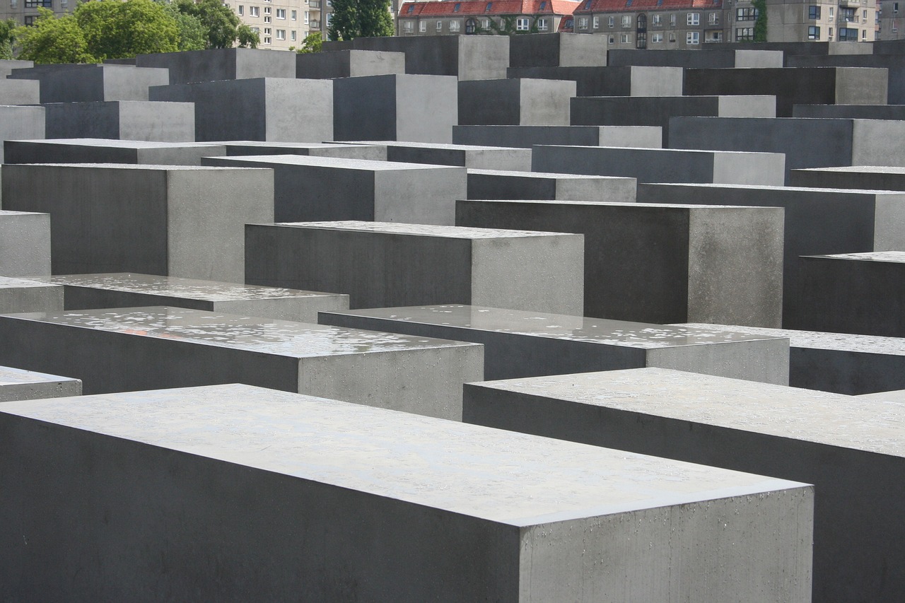 Stelae, Berlynas, Memorialas Nužudytiems Žydams, Nemokamos Nuotraukos,  Nemokama Licenzija